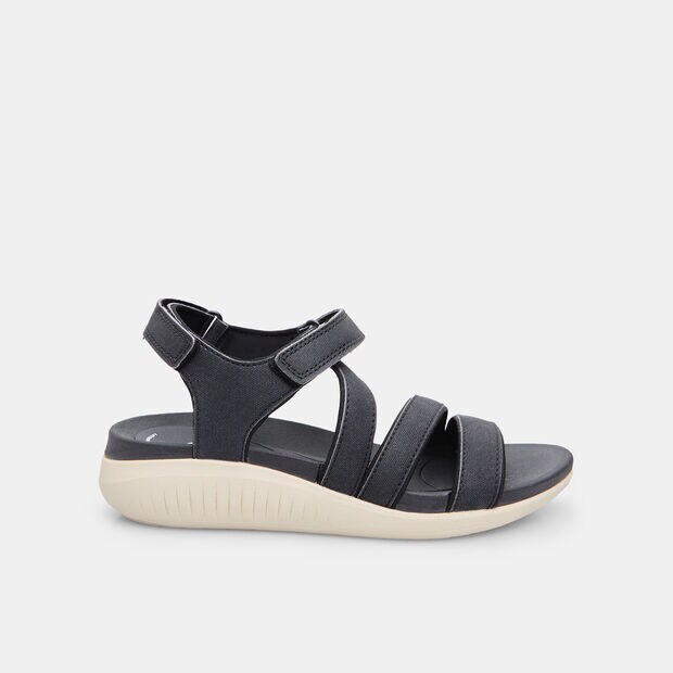 Sandalo da donna Clarks Glide Hi Ella, Nero