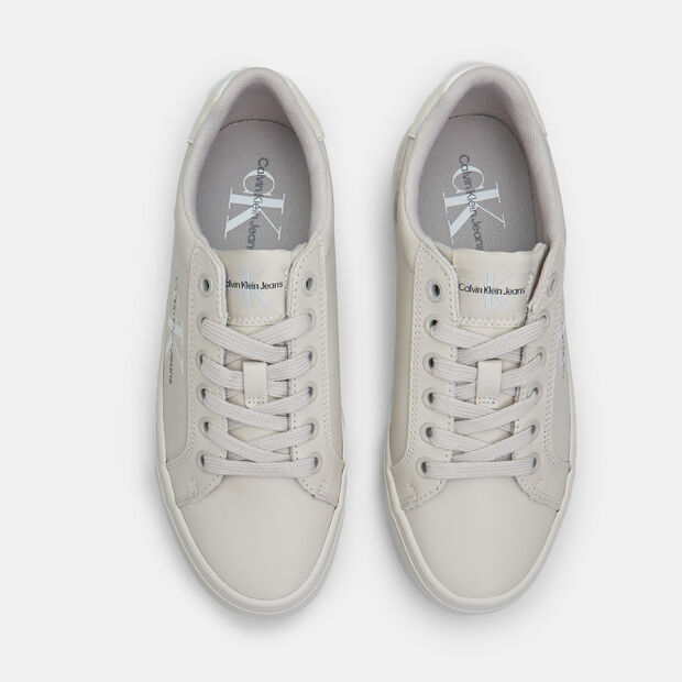 Sneakers da donna Calvin Klein in pelle con platform, Bianco