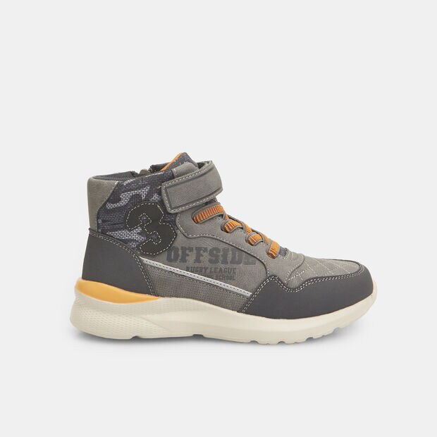 Stivaletti da bambino con strappo , Grigio