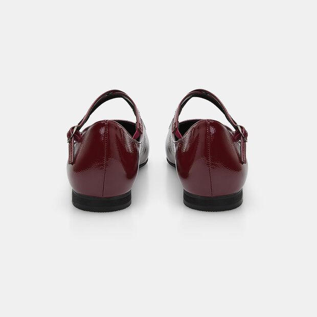 Ballerine con doppia fascia incrociata BATA da Donna , Bordeaux