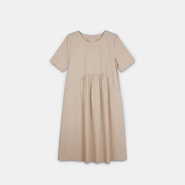 Abito in cotone da donna Origini, Beige