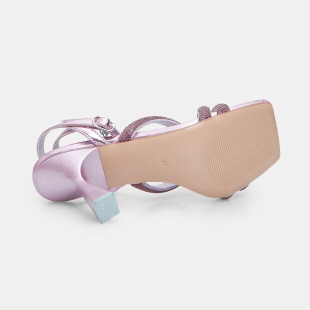 Sandalo da donna Bata Red Label con tacco 8 cm , Rosa