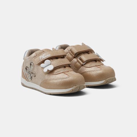 Sneaker da bambina Chicco, Beige