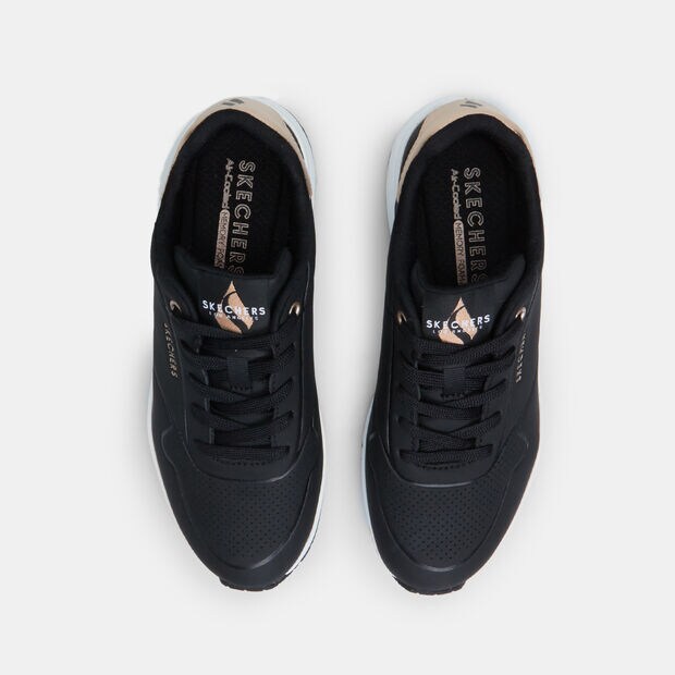 Sneaker da donna Skechers Golden Air, Nero