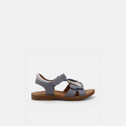 Sandali da bambina in pelle BATA , Blu