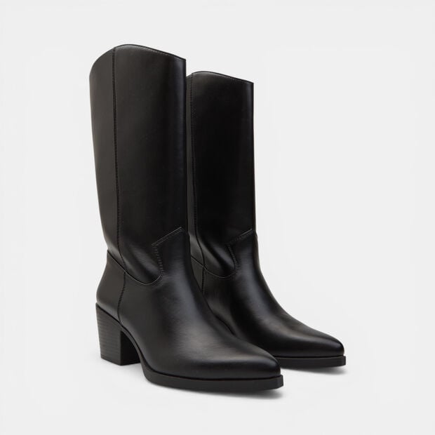 Stivale western da donna con tacco Bata, 