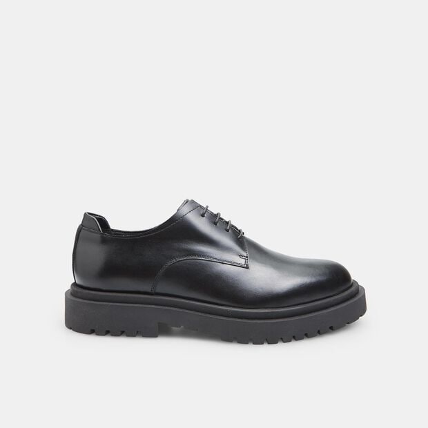 Stringate Derby Chunky in Pelle da Uomo BATA  , Nero