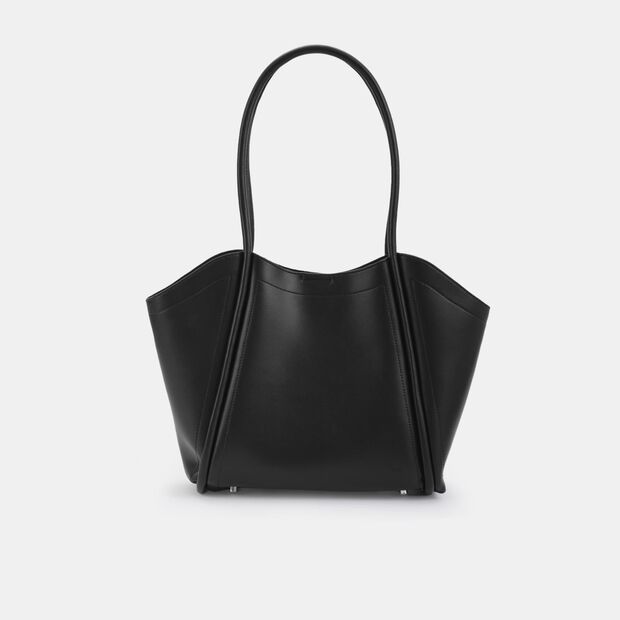 Elegante borsa in pelle Bata, Nero