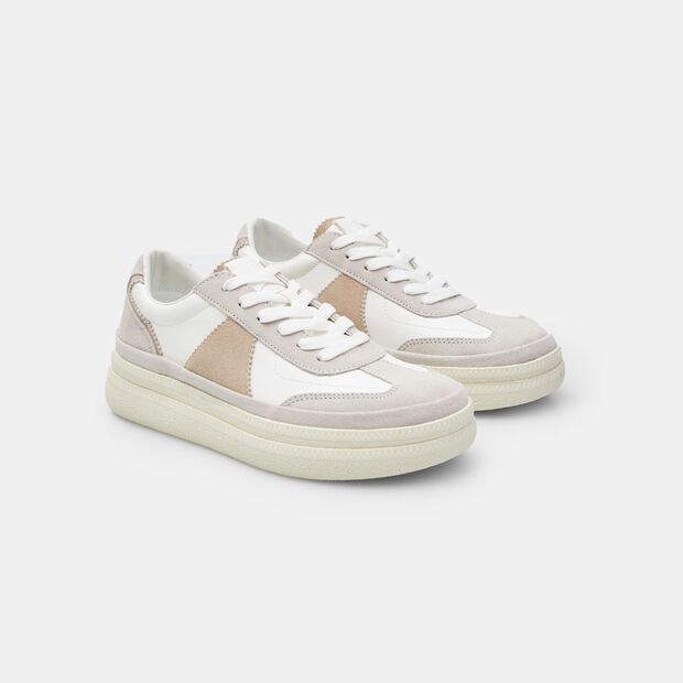 Sneaker in suede da donna Bata, Grigio