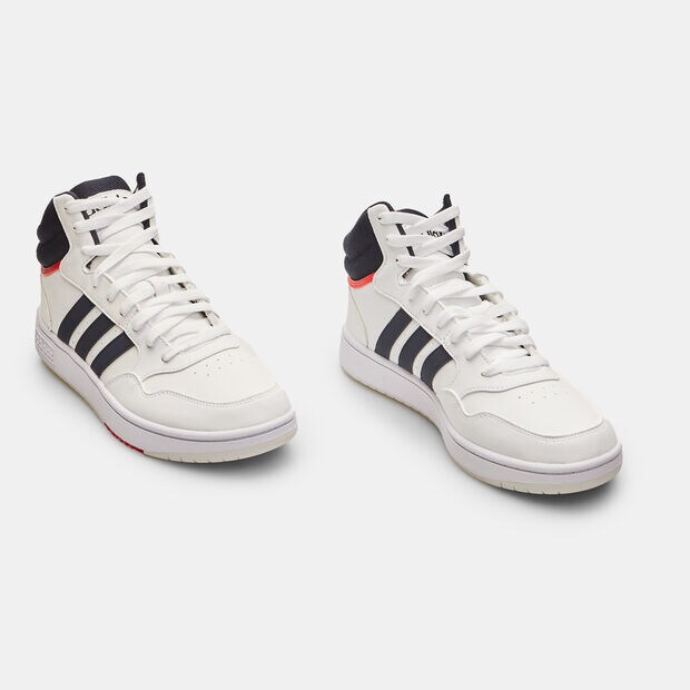 Sneaker da uomo adidas Hoops 3.0 Mid, Bianco