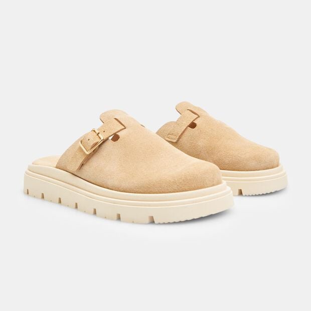 Ciabatte da donna, Beige