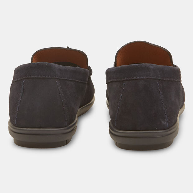 Mocassino in Suede da Uomo BATA , Blu