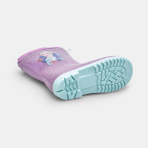 Stivaletto da pioggia da bambina Elsa, Viola