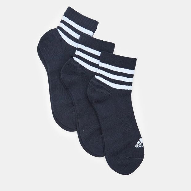 Tre paia calzini unisex Adidas, Nero