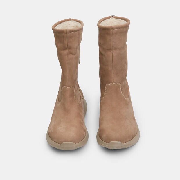 Stivaletto invernale da donna weinbrenner, Taupe
