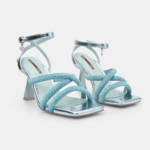 Sandalo da donna Bata Red Label con tacco 8 cm , Blu