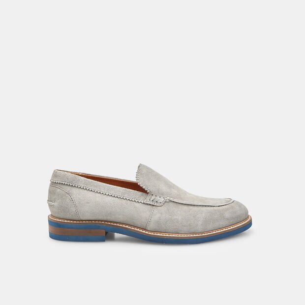 Mocassino da uomo in suede Bata, Grigio