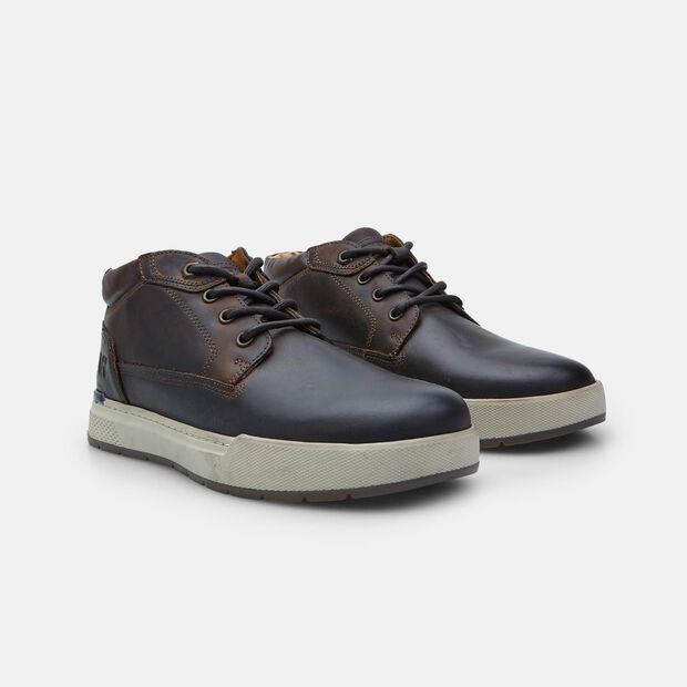 Stringate in Nabuk da Uomo BATA , Marrone
