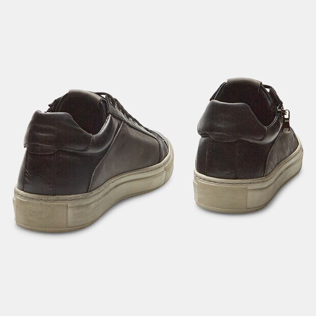 Sneaker da uomo in pelle, 