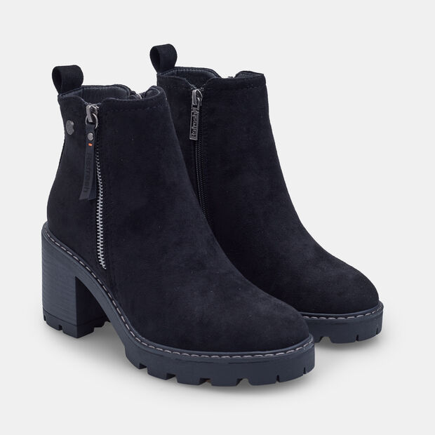 Stivaletto da donna con tacco e zip Refresh, 