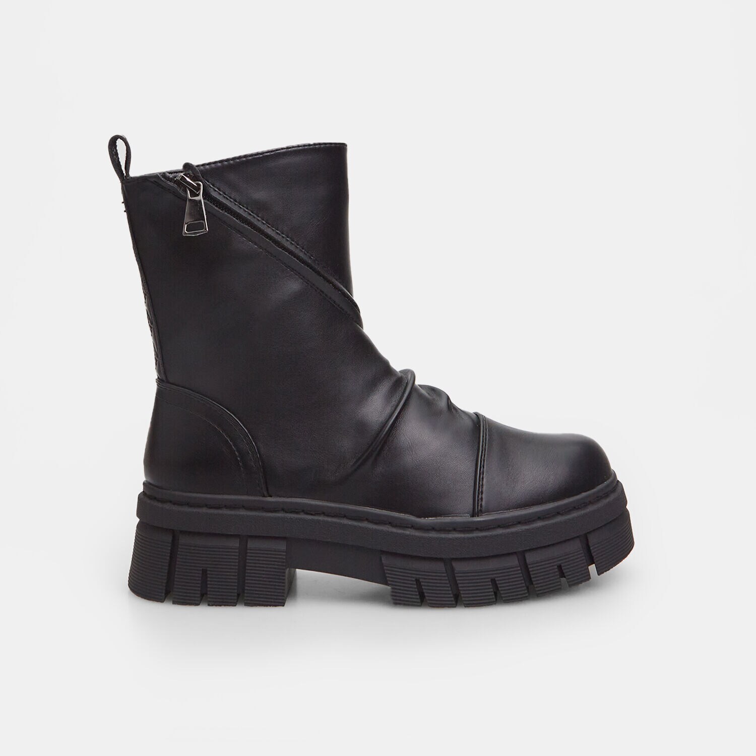 Stivaletti BATA Da Donna In Similpelle | Con Zip E Tacco Texano | Altezza Asta 11cm | Eleganti E Versatili