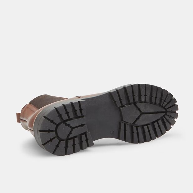 Stivaletti Chelsea da Donna in Pelle, Marrone