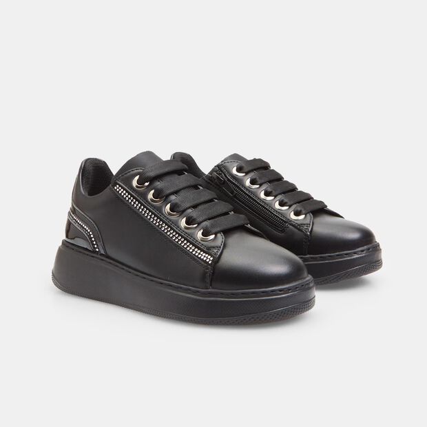 Sneakers citt&agrave; da ragazza Bata, Nero