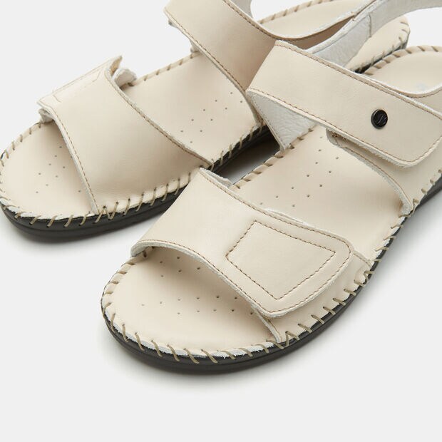 Sandali comfort con strap, Giallo