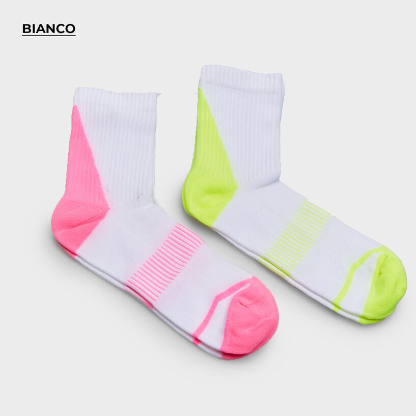 Thigh Socks YOCDNOV 2 Paia Di Calzini Bianchi - Calzini Con Volant In Calze Bianche Donna Lunghe - Foto 4