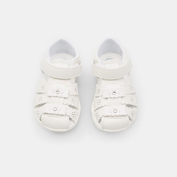 Sandali con strap Chicco per bambine, Bianco