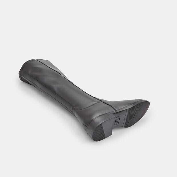 Stivale da donna in pelle Bata, Nero