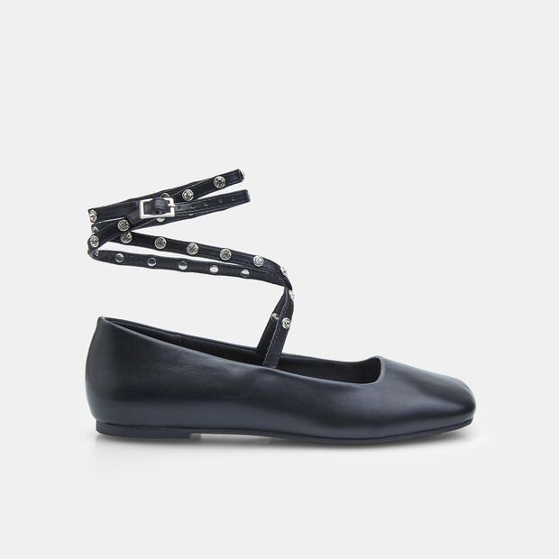 Ballerine BATA Red Label con cinturino alla caviglia, Nero