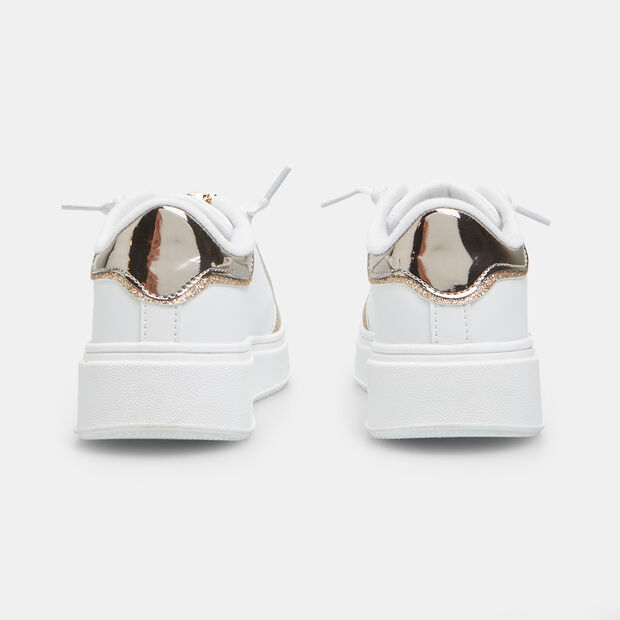 Sneaker da bambina Bata con accessorio, Bianco