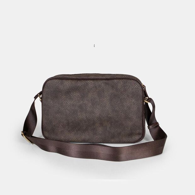 Borsa a tracolla con chiusura a zip, 