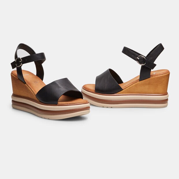Sandali da donna con zeppa, 