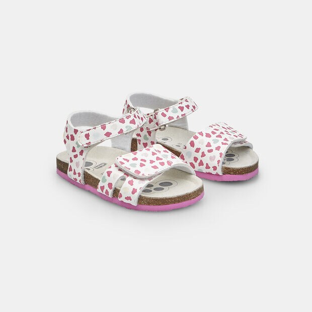 Sandali da bambina CHICCO FRULLY con strap, Bianco