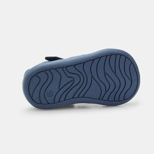Sandali chiusi da bambino Bubblegummers con strap, Blu