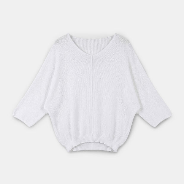 Maglia a rete da donna Origini, Bianco