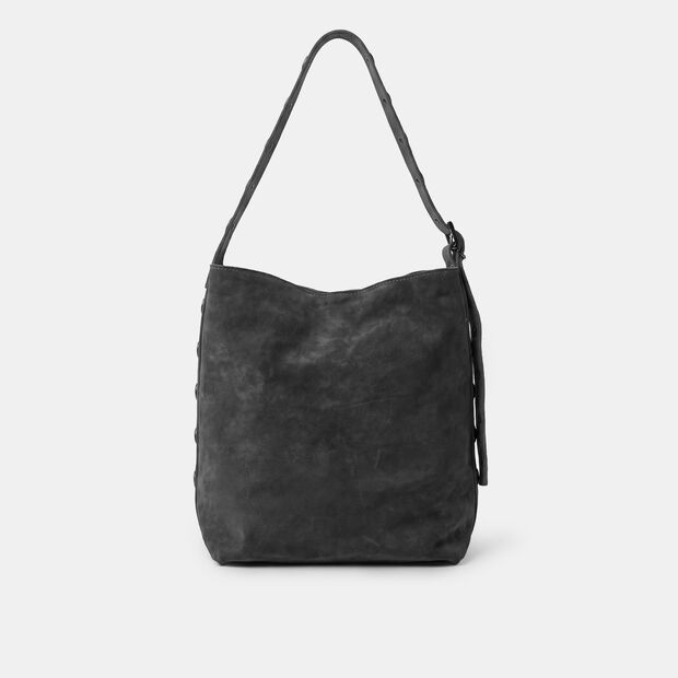 Borsa hobo da donna in suede Bata, 