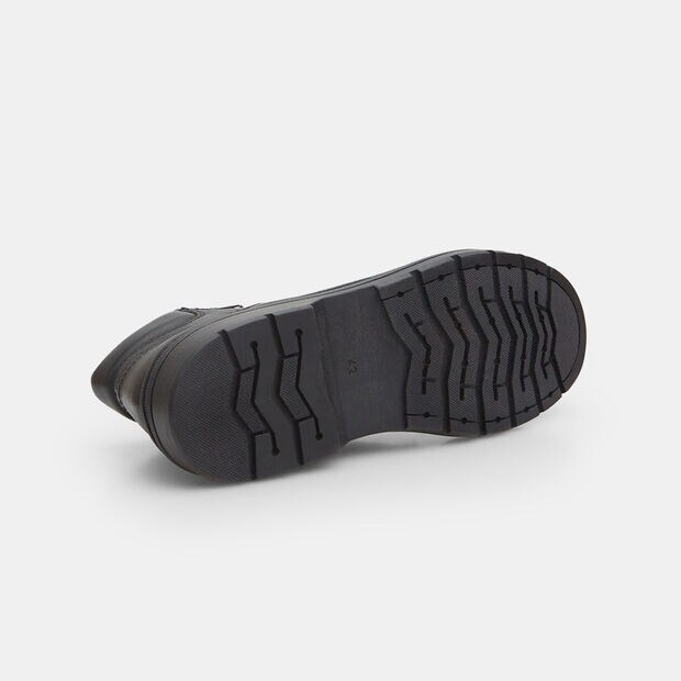 Stivaletto da uomo in pelle, Nero