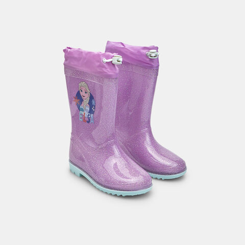 Stivaletto da pioggia da bambina Elsa, Viola