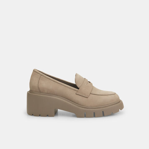 Mocassini da donna Bata Flexible in suede , Taupe