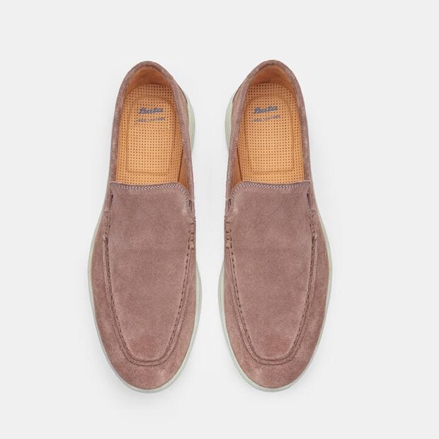 Mocassini in Suede da Uomo BATA , Marrone