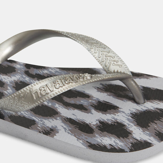 Ciabatte infradito da donna Havaianas Top Animals, Grigio