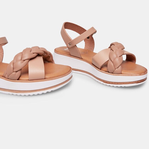 Sandali da bambina in pelle, 