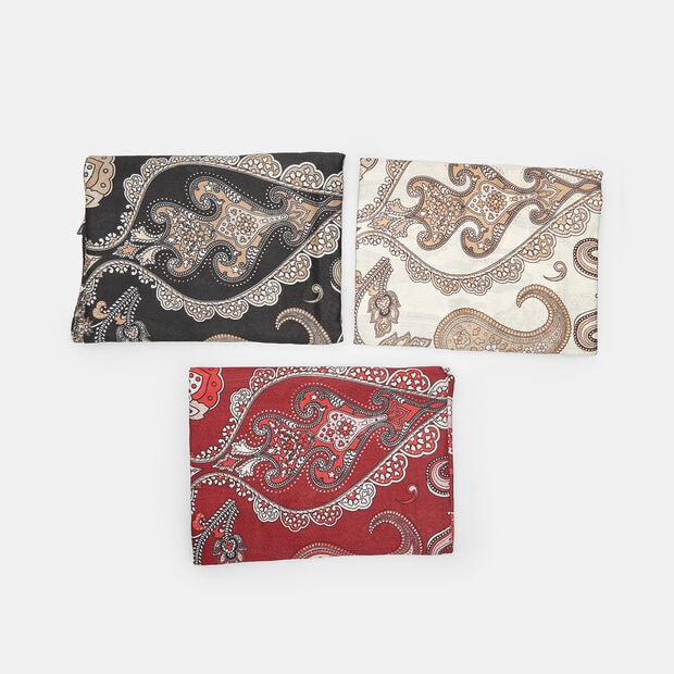 Sciarpa da donna a fantasia Bata, Multicolor