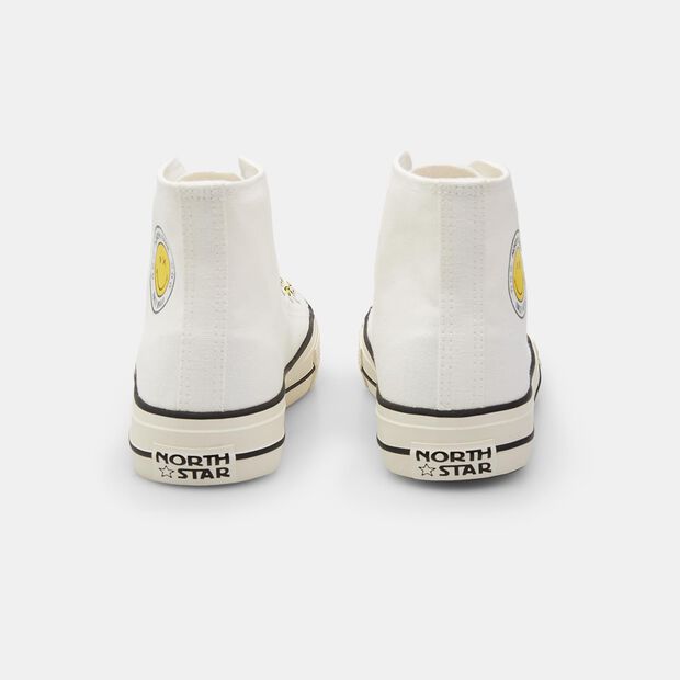 Sneaker da donna SUPRIME NORTH STAR X SMILEYWORLD&reg;, Bianco