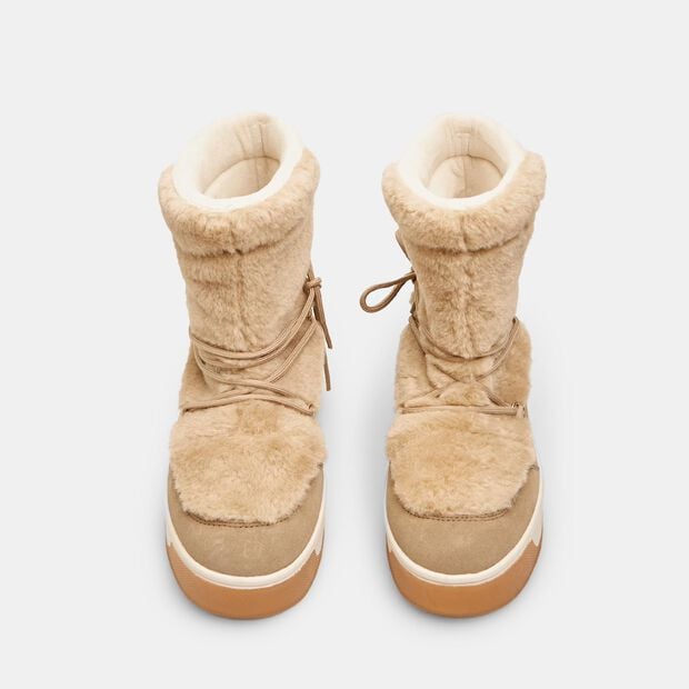 Stivali da neve pelosi da donna WEINBRENNER, Beige