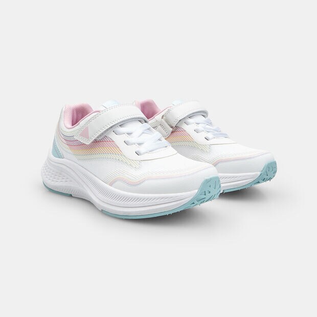Sneaker da bambina Bubblegummers con strap, Bianco