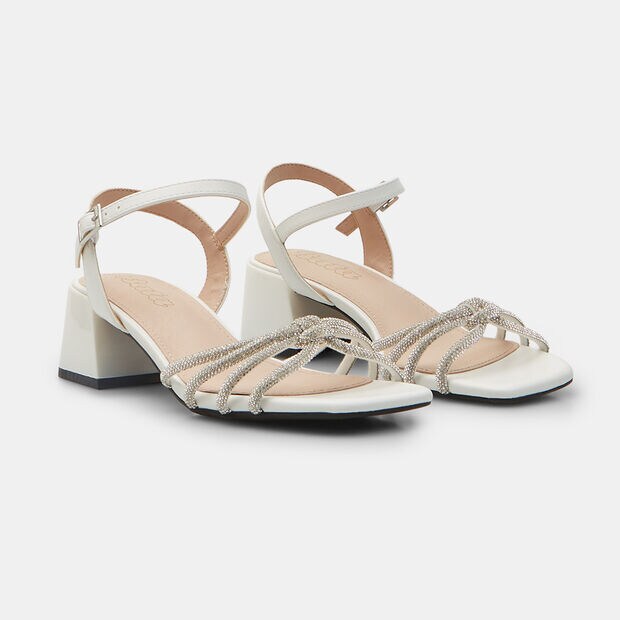 Sandali da Donna con tacco BATA, Bianco